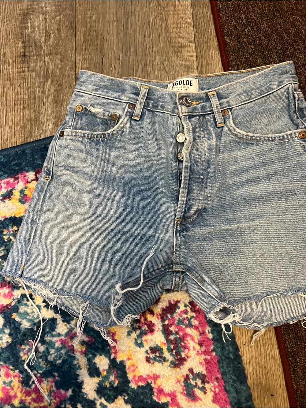 Agolde feel good shorts size 24